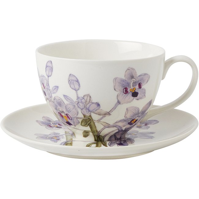 Maxwell & Williams Royal Botanic Gardens Australian Orchids Cup And Saucer