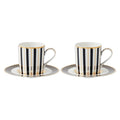 Maxwell & Williams Teas & C's Regency 100ml Demi Cup And Saucer, Set Of 2