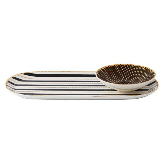Maxwell & Williams Teas & C's Regency Platter And Dish Set, 26.5cm