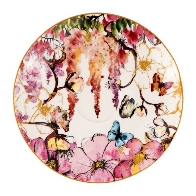 Maxwell & Williams Enchantment Footed Cup And Saucer, 200ml