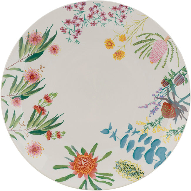 Maxwell & Williams Royal Botanic Gardens Native Blooms Dinner Plate, 27.5cm