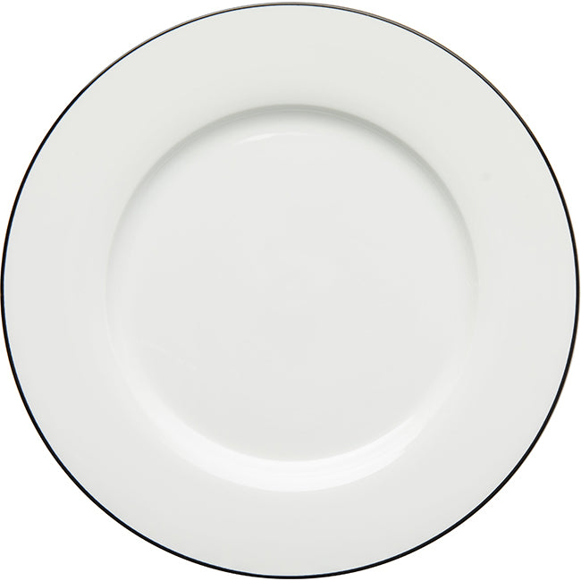 Jenna Clifford Premium Porcelain Black Line Dinner Plate