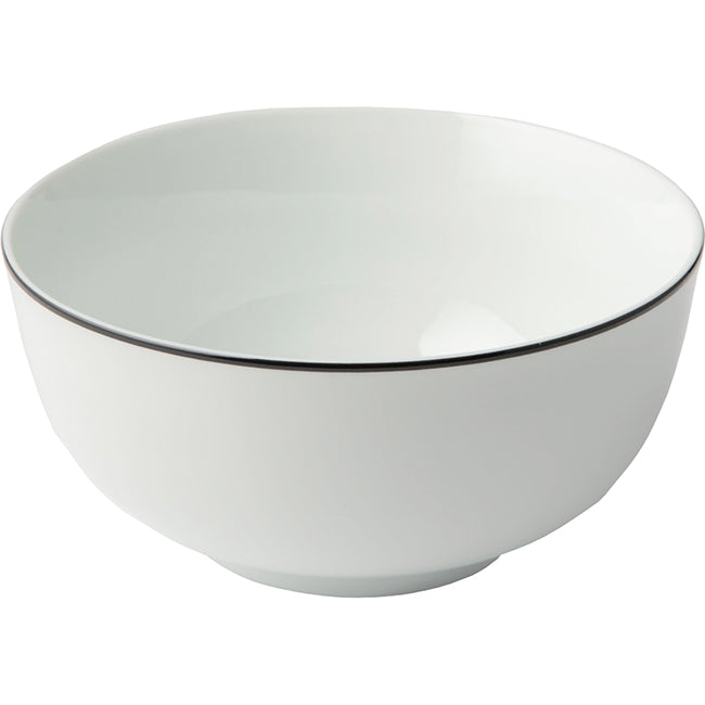 Jenna Clifford Premium Porcelain Black Line Cereal Bowl