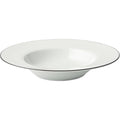 Jenna Clifford Premium Porcelain Black Line Pasta Bowl
