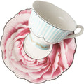 Jenna Clifford Wavy Rose Cup & Saucer