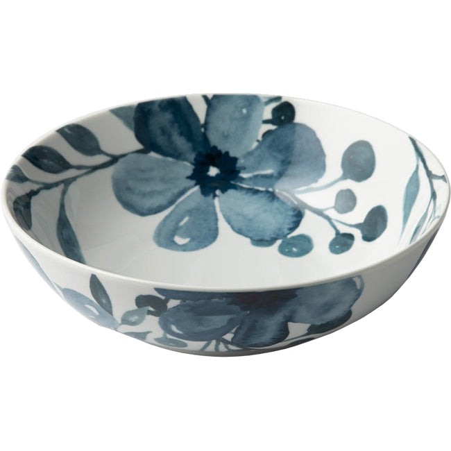 Jenna Clifford Blue Floral Salad Bowl