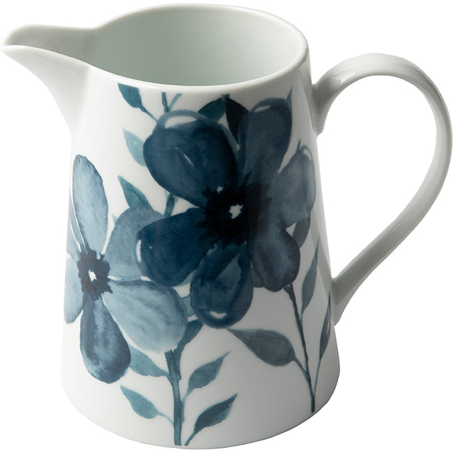 Jenna Clifford Blue Floral Pitcher, 1.2L