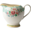 Jenna Clifford Green Floral Milk Jug