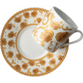 Jenna Clifford Mica Gold Espresso Cup & Saucer, Set Of 2