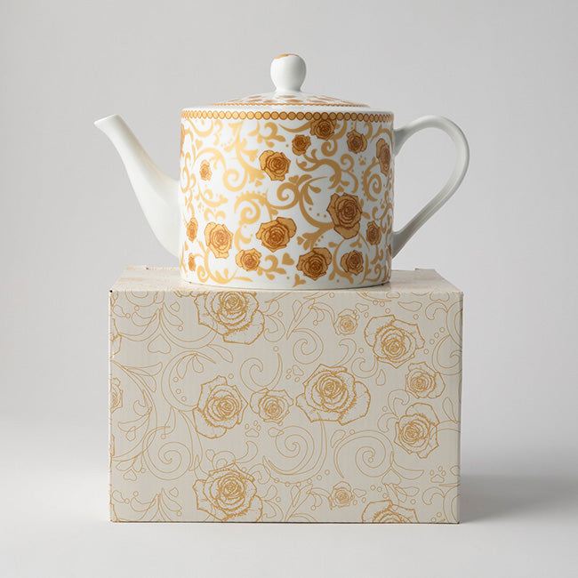 Jenna Clifford Mica Gold Teapot, 1L