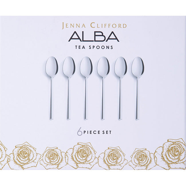 Jenna Clifford Alba Teaspoons, Set Of 6
