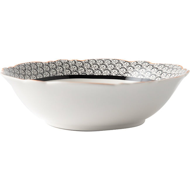 Jenna Clifford Midnight Bloom Serving Bowl, 23cm