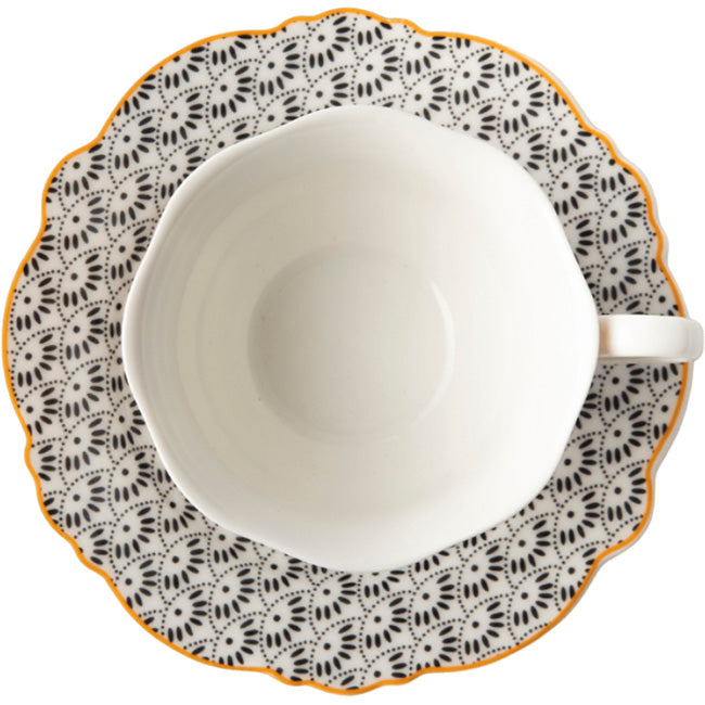 Jenna Clifford Midnight Bloom Cup And Saucer