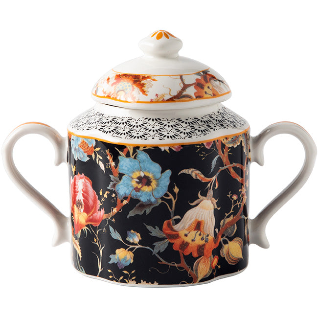 Jenna Clifford Midnight Bloom Sugar Pot