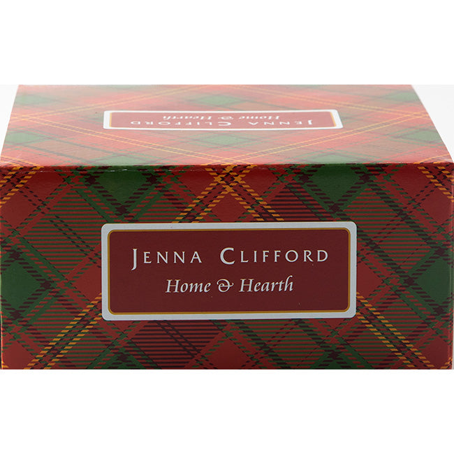 Jenna Clifford Red Tartan Cup & Saucer