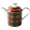 Jenna Clifford Red Tartan Teapot, 1.1L