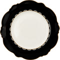 Jenna Clifford Black Rose Dinner Plates, Set Of 4