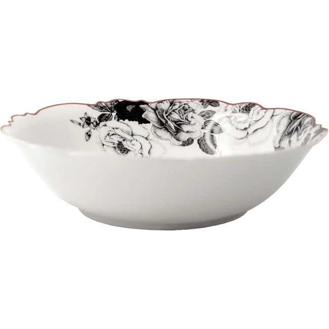 Jenna Clifford Black Rose Salad Bowl, 23cm