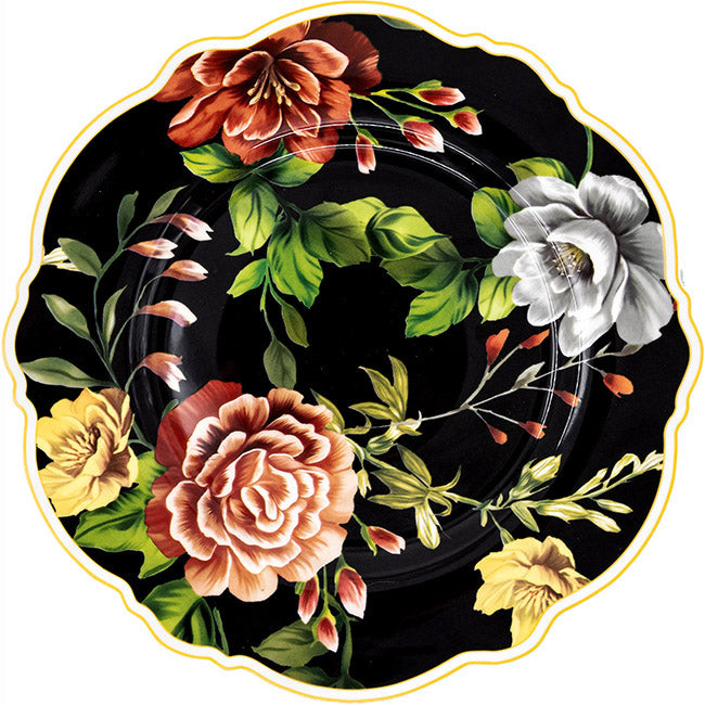 Jenna Clifford Botanica Rose Dinner Plates, Set Of 4