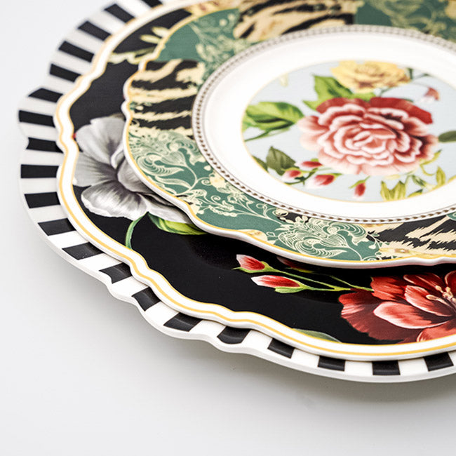 Jenna Clifford Botanica Rose Charger Plate