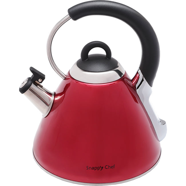 Snappy Chef Whistling Stovetop Kettle, 2.2L