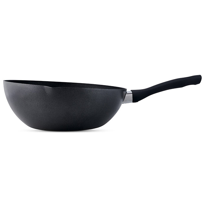 Ken Hom Excellence Non-Stick Pressed Aluminium Pressed Wok, 30cm
