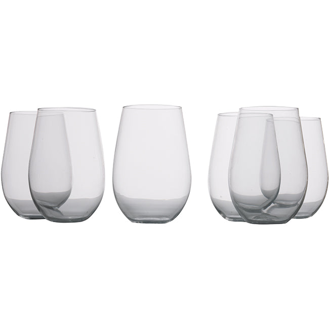 Maxwell & Williams Mansion Stemless Wine Glasses, Set of 6