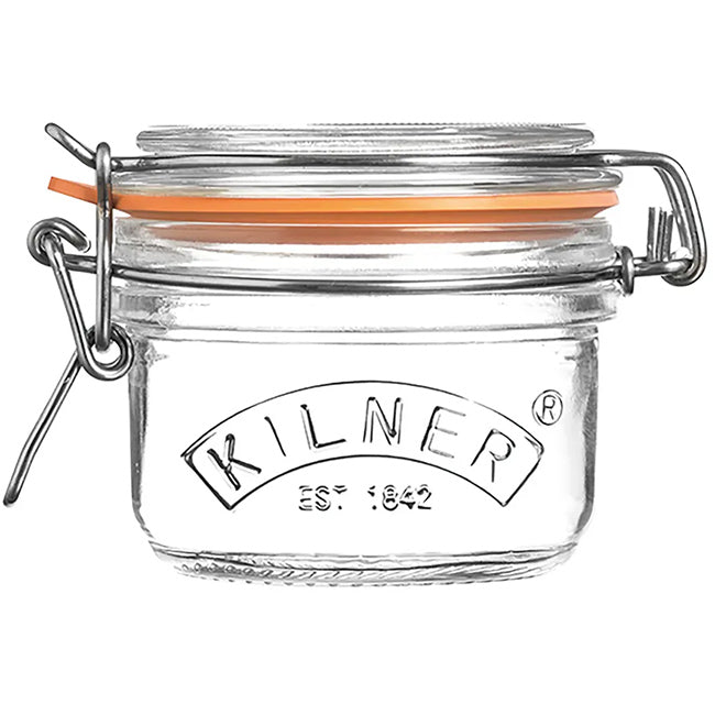 Kilner Round Cliptop Jar, 125ml