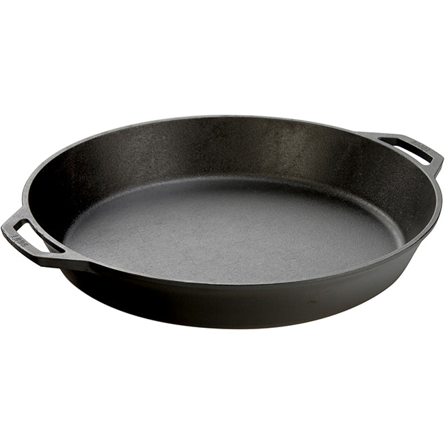 Lodge Seasoned Cast Iron Dual Handle Pan, 43cm