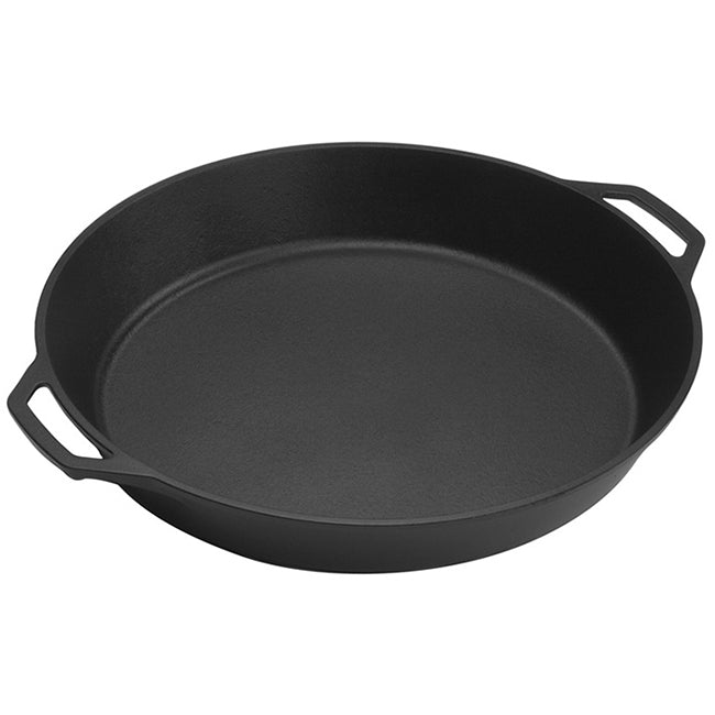 Lodge Seasoned Cast Iron Dual Handle Pan, 43cm