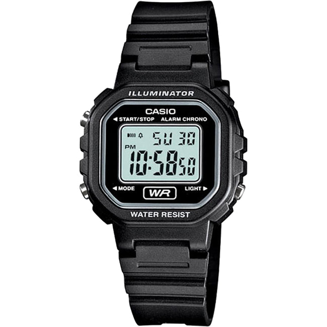 Casio Retro Women's Digital Wrist Watch, LA-20WH