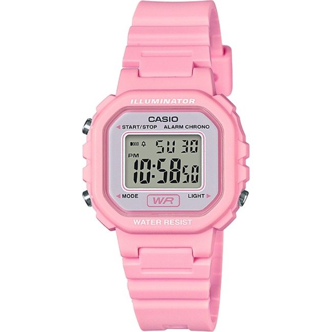 Casio Retro Women's Digital Wrist Watch, LA-20WH