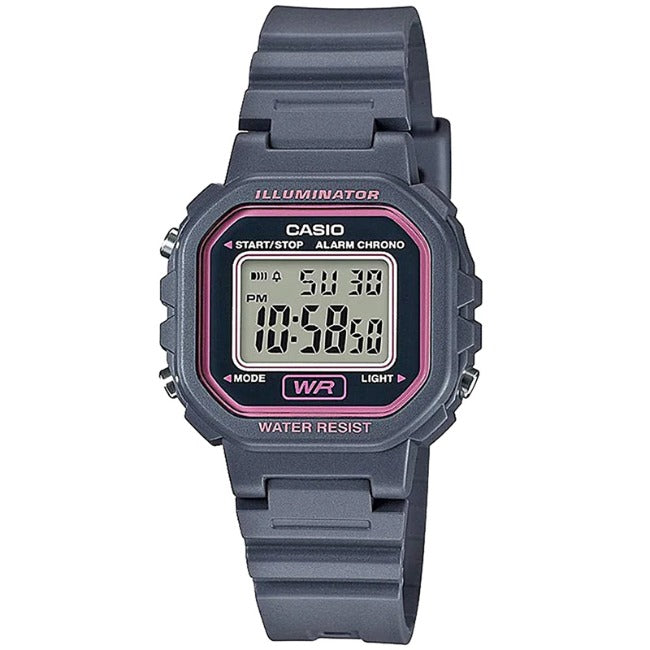 Casio Retro Women's Digital Wrist Watch, LA-20WH