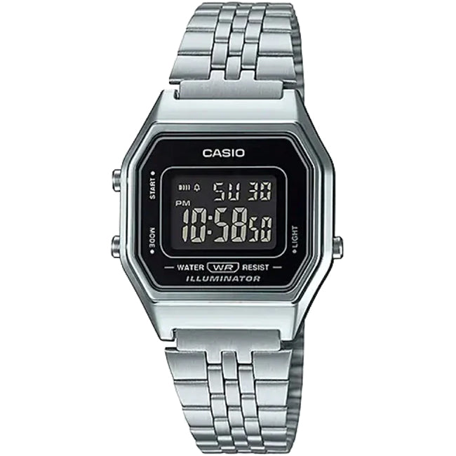 Casio Retro Women's Digital Wrist Watch, LA680WA