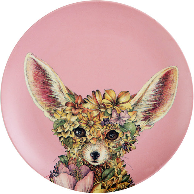 Maxwell & Williams Marini Ferlazzo Wild Planet Children's Bamboo Plate Set, Set Of 4