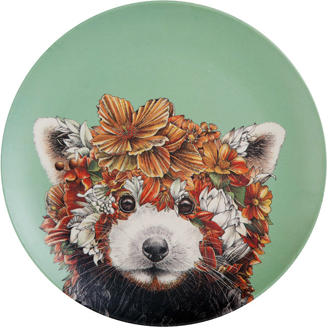 Maxwell & Williams Marini Ferlazzo Wild Planet Children's Bamboo Plate Set, Set Of 4