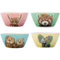 Maxwell & Williams Marini Ferlazzo Wild Planet Children's Bamboo Bowls, Set Of 4