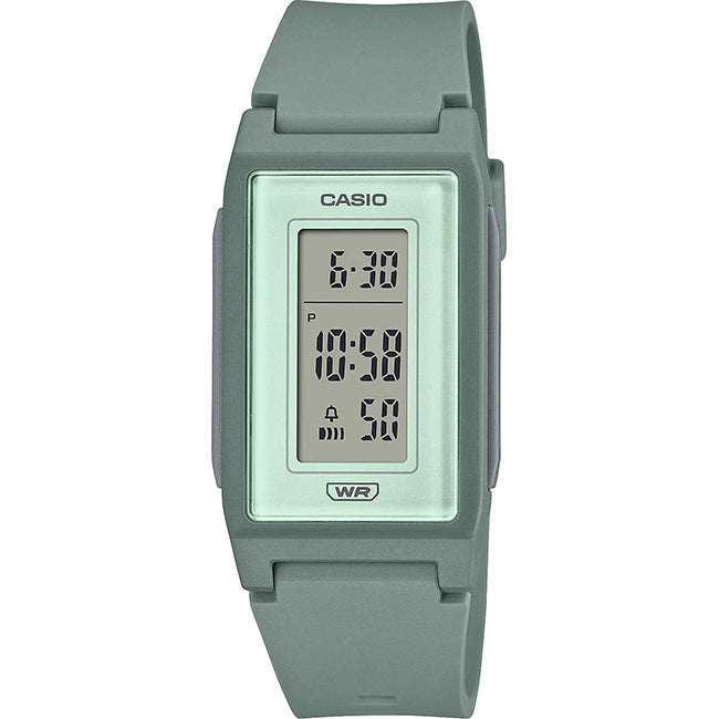 Casio Retro Women's Slim Light Resin Digital Wrist Watch, LF-10WH