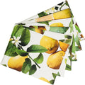 DSA Linen Botanica Lemons Placemats, Set Of 6