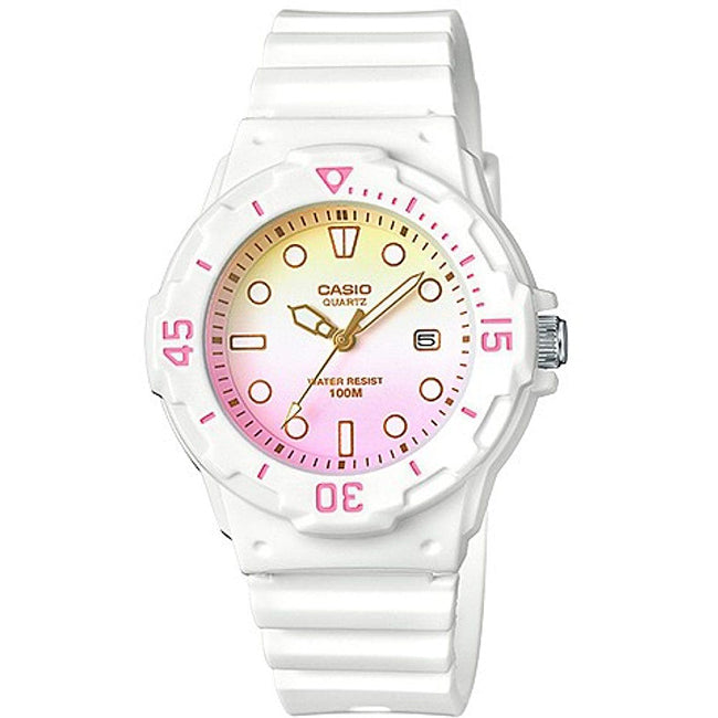 Casio Standard Women's Analogue 100m Wrist Watch, LRW-200H-4E2VDR