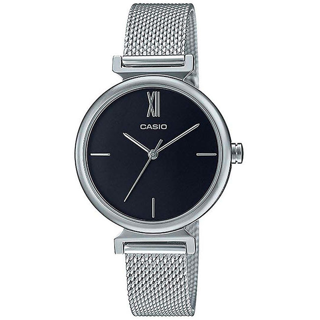 Casio Standard Women's Analogue Mesh Wrist Watch, LTP-2023VM