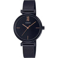 Casio Standard Women's Analogue Mesh Wrist Watch, LTP-2023VMB/G