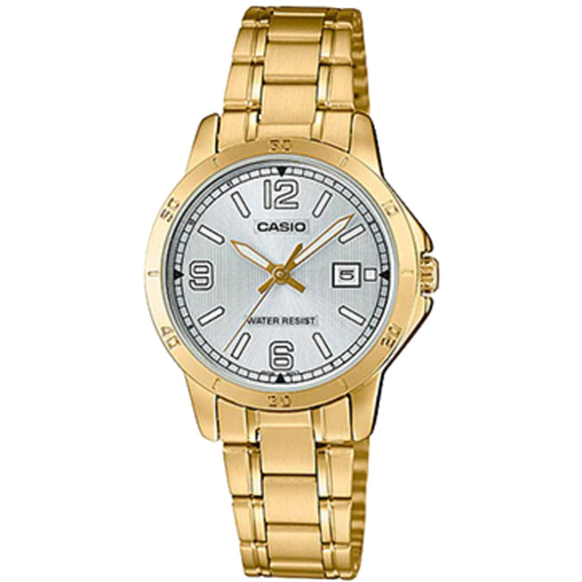 Casio Standard Women's Analogue Wrist Watch, LTP-V004G