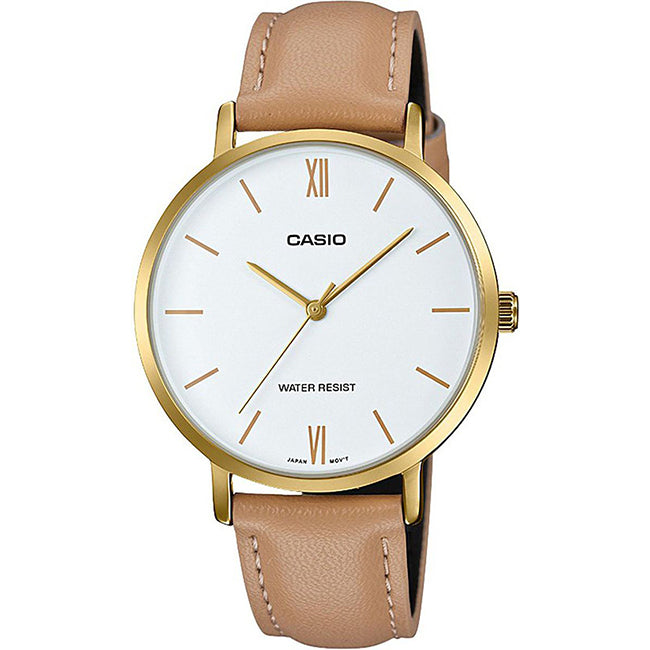Casio Standard Women's Analogue Wrist Watch, LTP-VT01GL-7BUDF