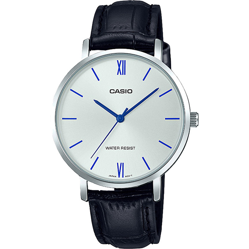 Casio Standard Women's Analogue Wrist Watch, LTP-VT01L - Black