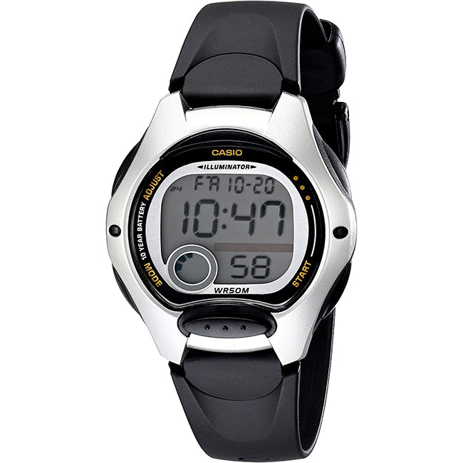 Casio Standard Women's 50m Digital Wrist Watch, LW-200