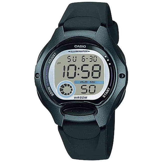 Casio Standard Women's 50m Digital Wrist Watch, LW-200