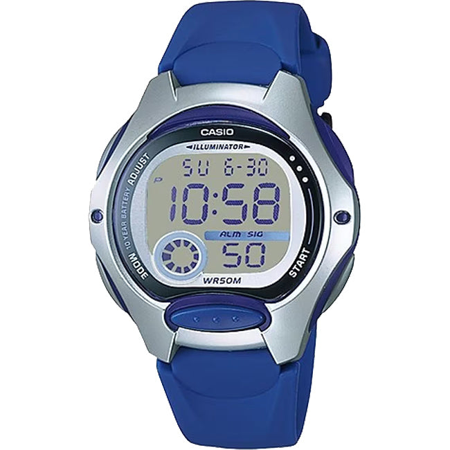 Casio Standard Women's 50m Digital Wrist Watch, LW-200