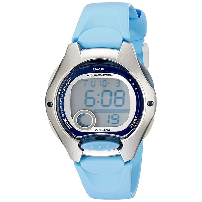 Casio Standard Women's 50m Digital Wrist Watch, LW-200