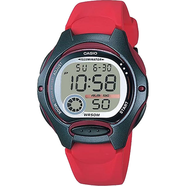 Casio Standard Women's 50m Digital Wrist Watch, LW-200